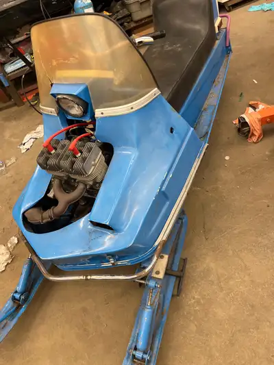 Hello. I’ll start off by saying I don’t know anything about snowmobiles or what something like this...