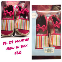 Robeez girl shoes 18-24 months new in box 