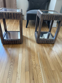 2 End tables 
