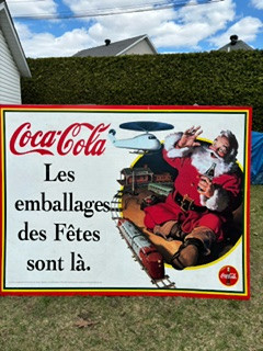 Enseignes de Coca-Cola dans Art et objets de collection  à Lanaudière