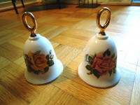 Beautiful Dandury Mint American Rose China Bell Collections! UK