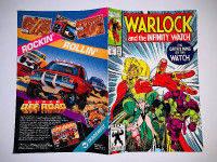 MARVEL COMICS-WARLOCK & THE INFINITY WATCH #2-LIVRE/BOOK (C025)