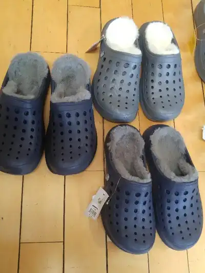 Joybees Slip on Fur- Lined, Unisex, Wom .Sz 6, 8, 9 - $15.00 ea, View more