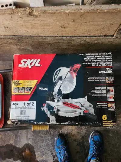 compound saw and table saw, View more