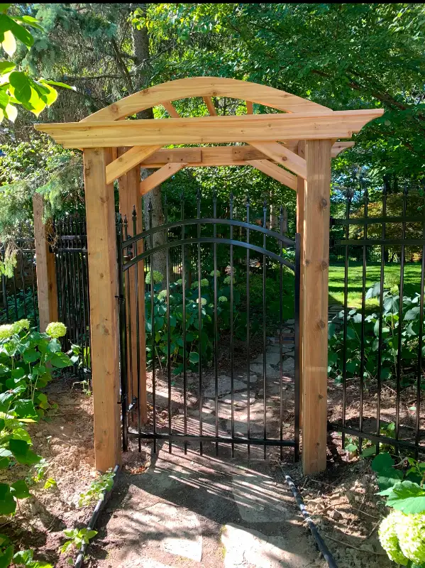 fence , post holes and decking62864740719873123