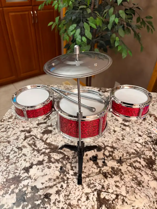 Desktop/Tabletop Drum Set - Playable in Drums & Percussion in Saskatoon - Image 8