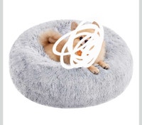 Feandrea Dog Bed, Cat Bed, Calming Donut Pet Bed for D Mississauga / Peel Region Toronto (GTA) Preview