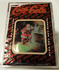 Coca-Cola Trading Cards Series 1 Complete 100 Card set w/8 Pogs