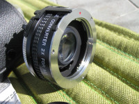 Minolta Mount 2X Tele Converter Lens in Like New Condition NOS