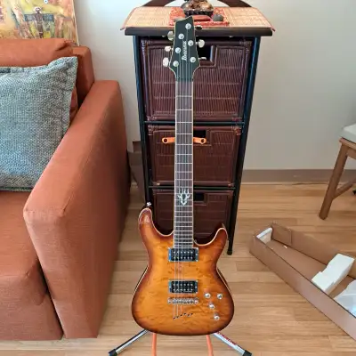 IBANEZ ELECTRIC GUITAR EL SZ520 QM LBT, View more