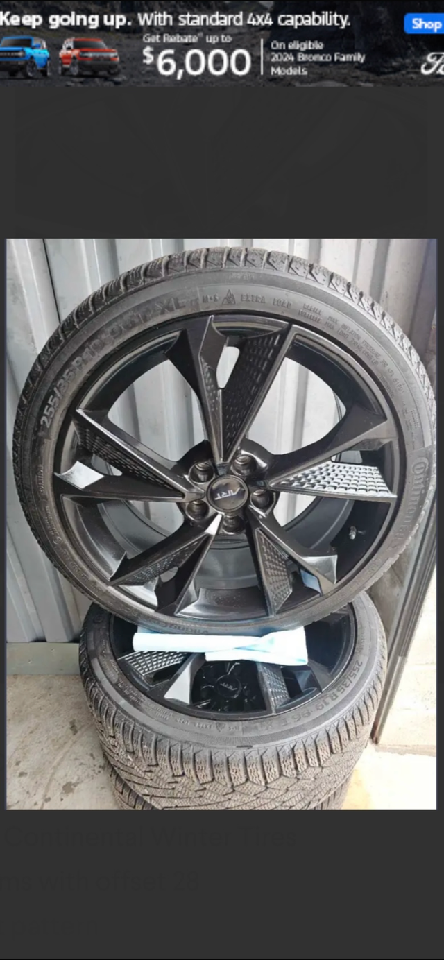 Rims and snow tires 5 112 19 and parts in Tires & Rims in Oshawa / Durham Region - Image 2