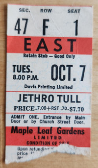 Jethro Tull - Stub