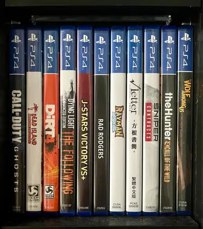 Selling the following PS4 games, some as low as $15: Atelier Lulua: The Scion of Arland Bloodborne B...