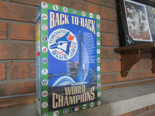 Toronto Blue Jays Rice Krispies World Series cereal box in Arts & Collectibles in St. Catharines - Image 2