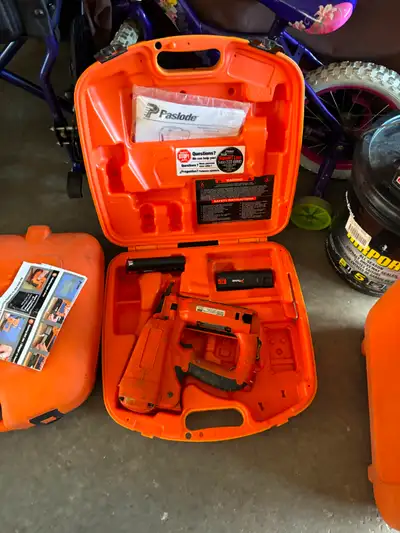 REDUCED QUICK SALE. Paslode Cordless BRAD Nailer. Sells $800, View more