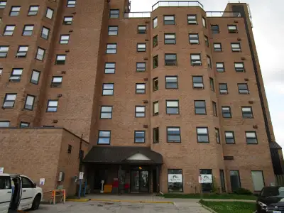 Apartment for rent. St. Francis' Place, downtown MUST be 65 years old or older. Owen Sound. Parking...