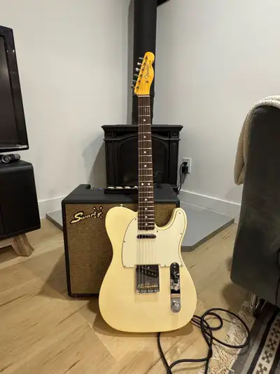 2015 American Vintage Telecaster for sale. Great condition. Blonde nitro finish, ash body. Rosewood...