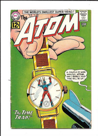 THE ATOM #3 GOOD 2.0 1ST APP OF CHRONOS DC 1962 $30