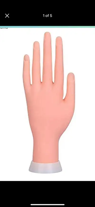 Nail Training Nail Practice HandFlexible Movable - NEW!!!, View more