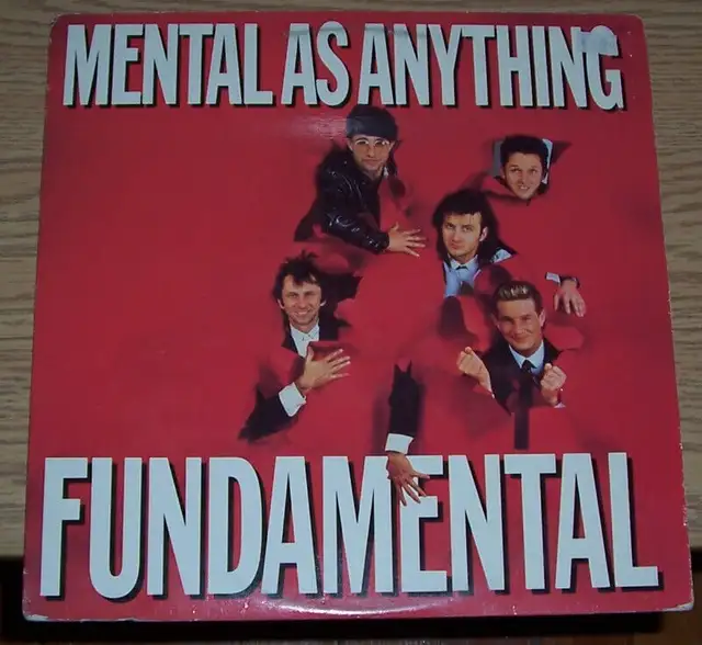 MENTAL AS ANYTHING fundamental 1985 rock vinyl record album in CDs, DVDs & Blu-ray in Kitchener / Waterloo - Image 2