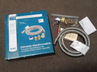Dishwasher Water Line Installation Kit - New, in Box - $15.00