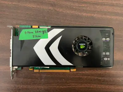 CARTE VIDÉO GEFORCE 8800 GTS de 512 megs avec SORTIES DVI, View more