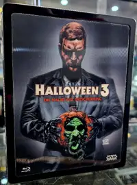 Halloween III (Lanticular Metalpak Blu Ray Region B) Steelbook