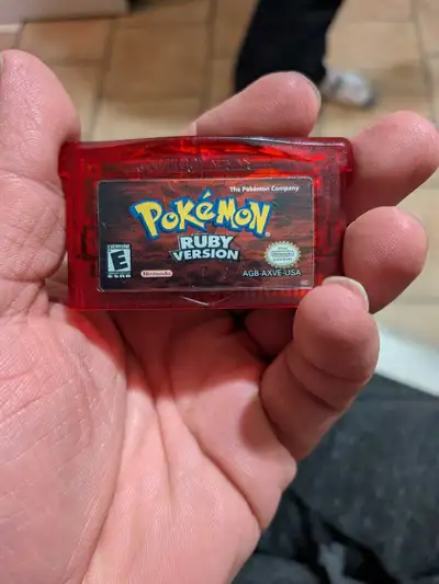 Pokemon Ruby GBA AUTHENTIC, View more