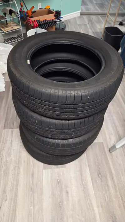 2 Hankook Kinergy GT à 6/32e 2 Goodyear Integrity à 7/32e Ils venaient avec ma mini-van, mais c'est...