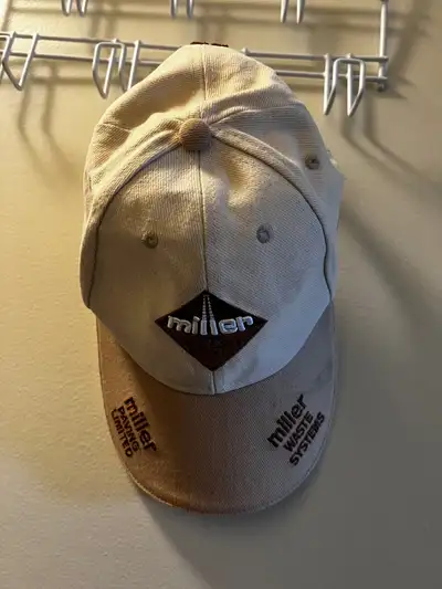 Miller Waste Systems baseball cap. It's in great shape and ready for a new home