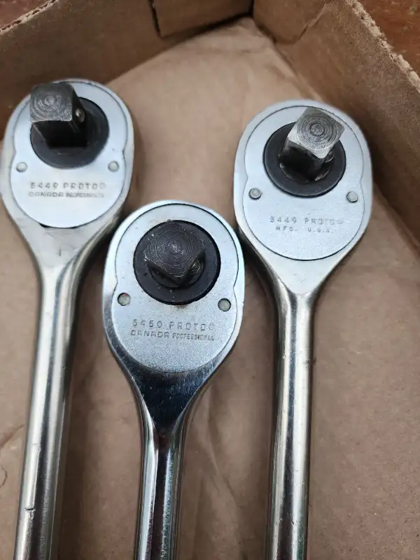 Proto Manufacturering Canada/USA Professional 1/2" Drive Ratchet in Hand Tools in Windsor Region - Image 4