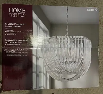 Home Decorators 6-Light Pendant, View more