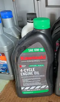 Kawasaki 4 stroke engine oil