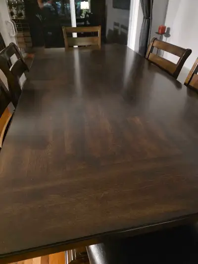 Table and 6 chairs, View more