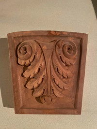 Custom Hand Carved Pediment Blocks