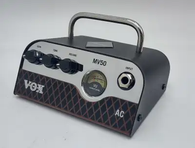 Vox MV50-AC Mini 50W Guitar Hybrid Tube Amp Head, View more