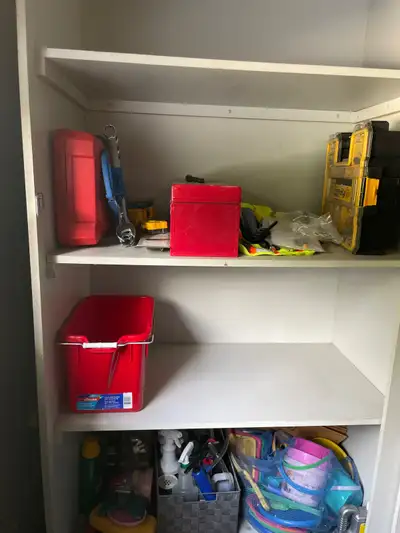 Shelving 6 ft 8.5 inches by 6 ft 9.5 inches tall , View more