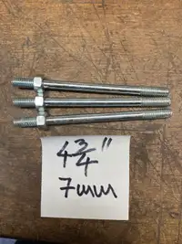 Very rare to find Double threaded Bolts 