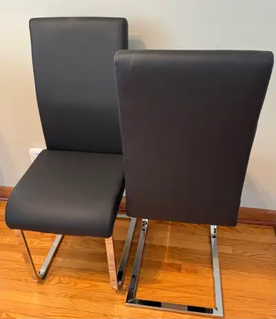 2 dining chairs - NEW , View more