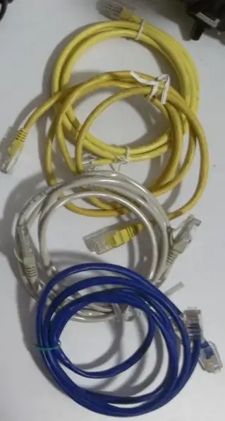 Internet ethernet cable, VGA cable, RBG cable, computer AC cable, View more