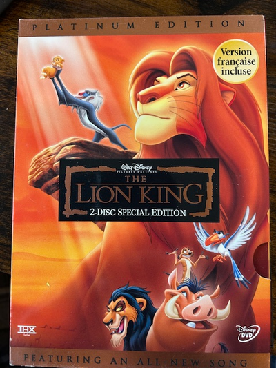 THE LION KING - 2 Disc Special Edition - Used DVD, View more