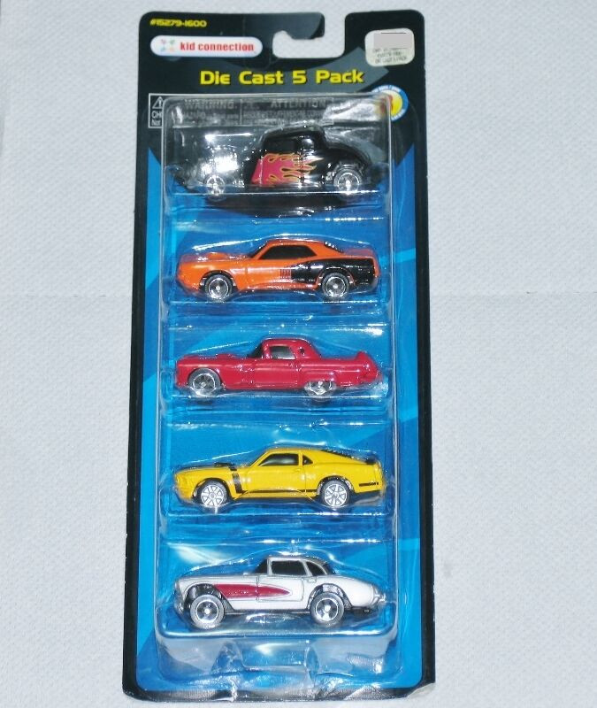 Kid Connection 5-Pack 1:64 Diecast Cars for sale  