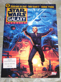 1995 Star Wars Galaxy Magazine #5 Special Edition FALL TOPPS!