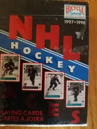 HOCKEY JEUX DE CARTES A JOUER VINTAGE NHL 1997-98