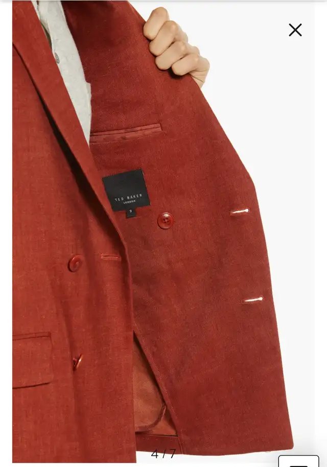 BRAND NEW TED BAKER RED SUIT FOR SALE! $300 in Men's in Oshawa / Durham Region - Image 4