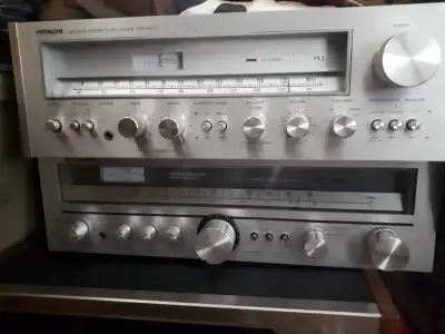 1.	Hitachi Stereo Receiver SR503 serviced rebuilt, View more