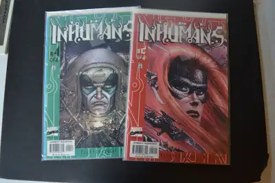 Marvel comics inhumans 1-4, View more