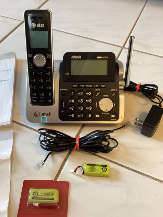AT&T Cordless 2 Telephone System  in Home Phones & Answering Machines in Oshawa / Durham Region - Image 2