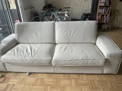 canapé cuir blanc, View more