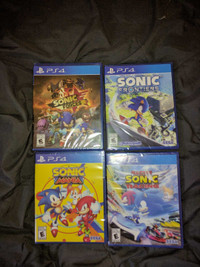 PS4 sonic collection only $120 for all never opened 